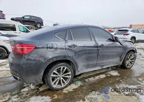 2017 BMW X6 xDrive35I z USA, uszkodzony, nr VIN 5UXKU2C34H0U28565